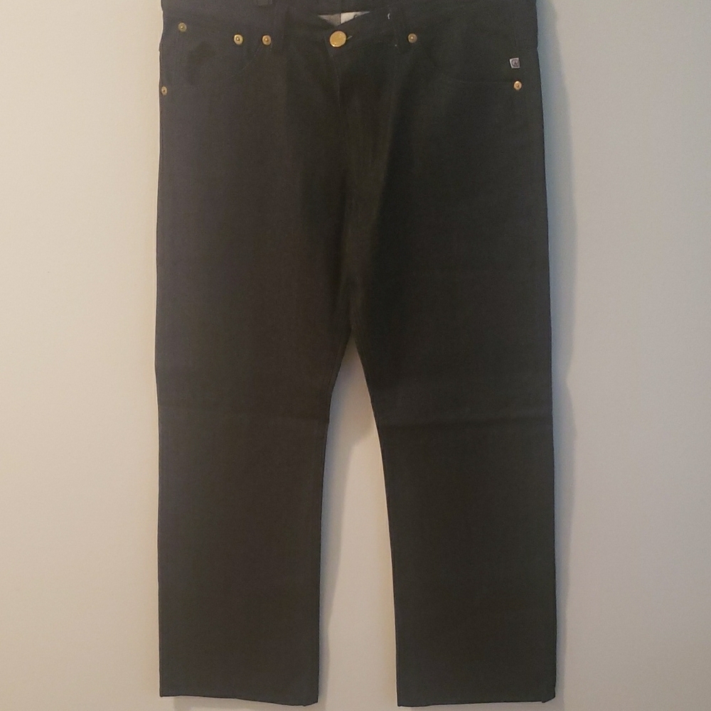 Cavi Black Straight-Leg Jeans